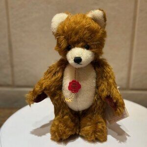 Fox by Teddy Hermann - plush soft toy named Fuchs - 8" Limited edition 64/300